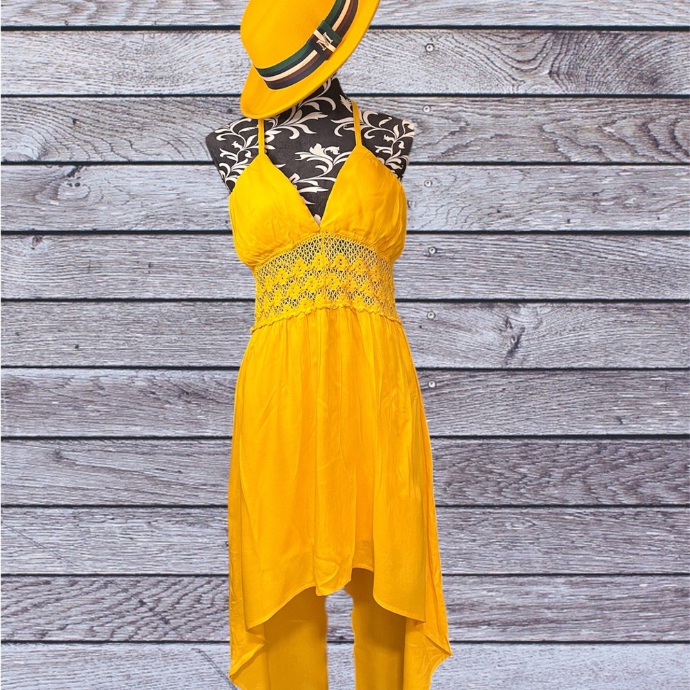 dress with asymmetrical cut for women, summer